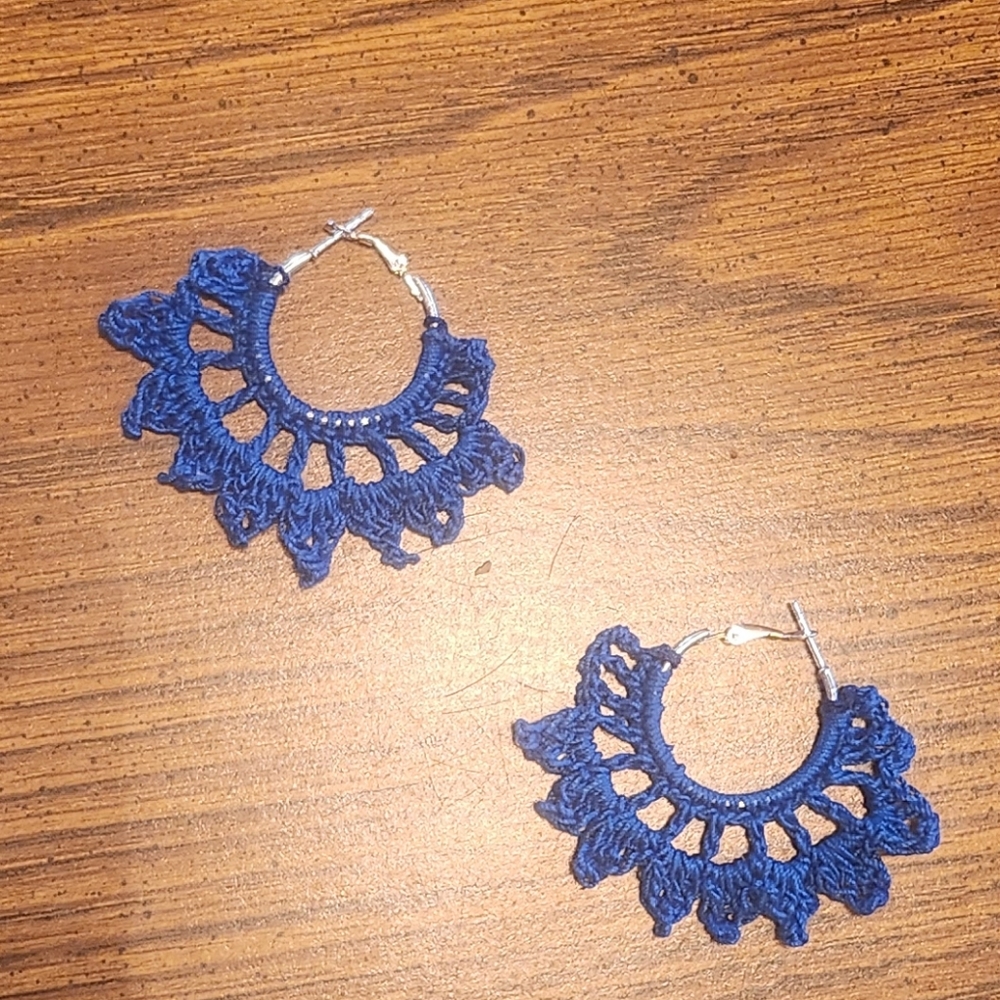 Bohemian Hand-crafted Hoop Earrings